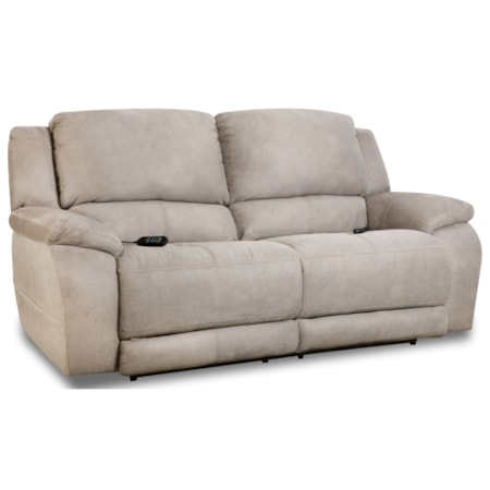 Double Reclining Power Sofa